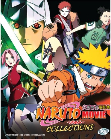 * ENG DUB * NARUTO MOVIE COLLECTIONS 11 IN 1